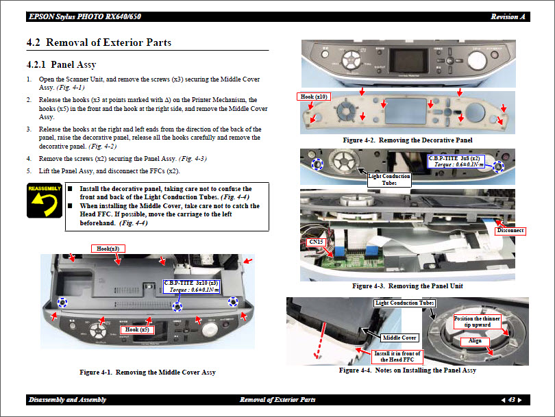 EPSON RX640_650 Service Manual-4